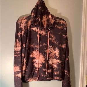 Light weight tye dye hoodie